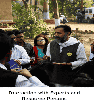 Interaction with Experts and Resource Persons